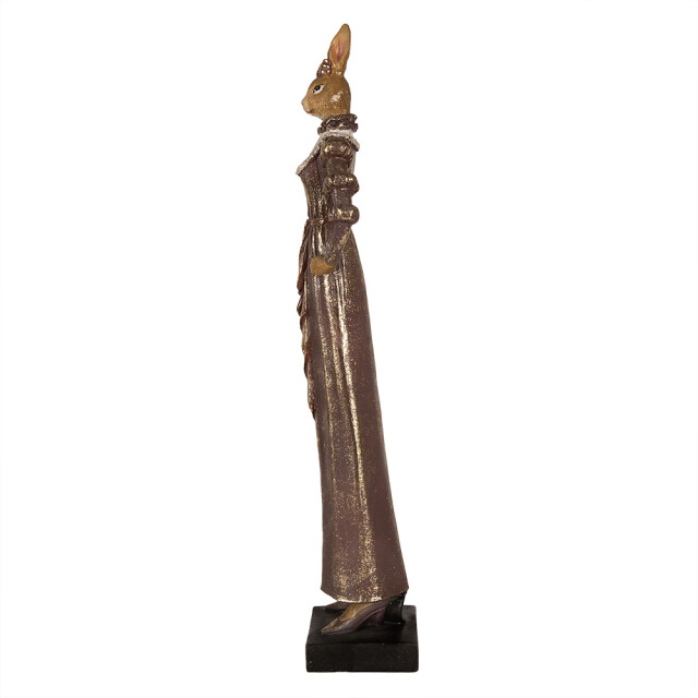Clayre & Eef Beeld konijn 53 cm polyresin paasdecoratie 2812033 large