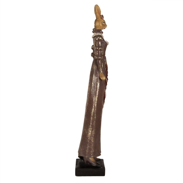 Clayre & Eef Beeld konijn 53 cm polyresin paasdecoratie 2812033 large