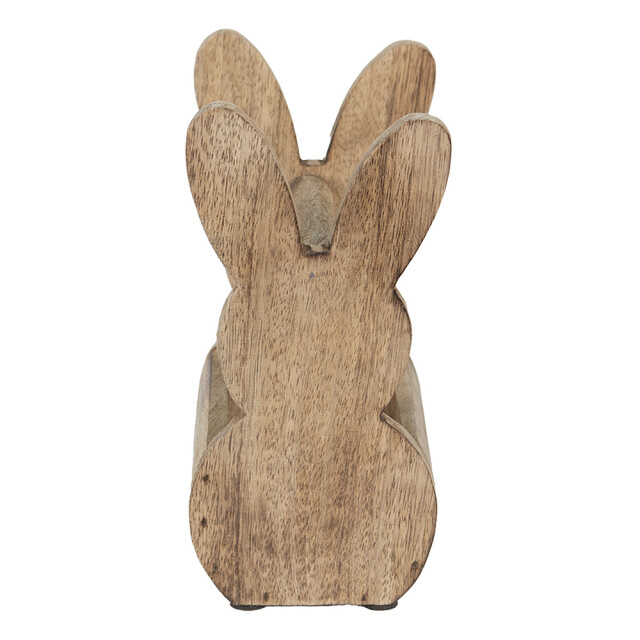Clayre & Eef Houten kistje konijn 16x12x25 cm hout opbergkistje 1948952 large