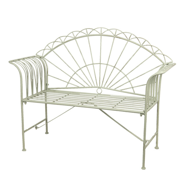 Clayre & Eef Tuinbank 123x47x98 cm ijzer rechthoek bank buiten 1094264 large