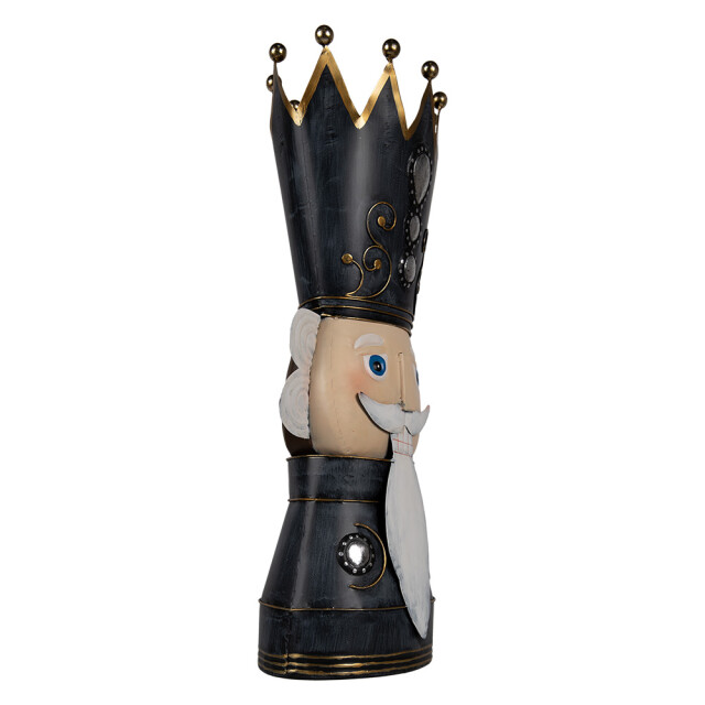 Clayre & Eef Kerstdecoratie notenkraker 68 cm ijzer 2927583 large