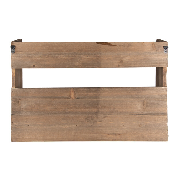 Clayre & Eef Wandrek 60x12x42 cm hout muurrek 2225806 large