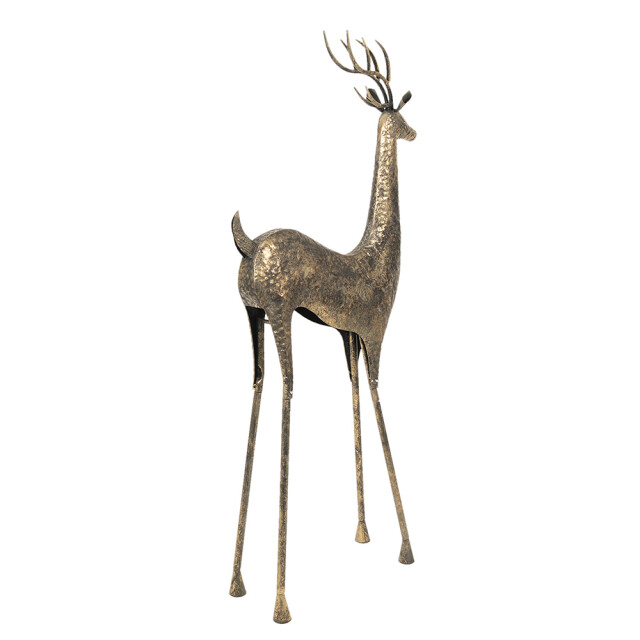 Clayre & Eef Decoratie hert 55x21x132 cm metaal 1095066 large