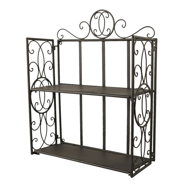 Clayre & Eef Wandrek 41x18x53 cm ijzer rechthoek muurrek 1090826 large