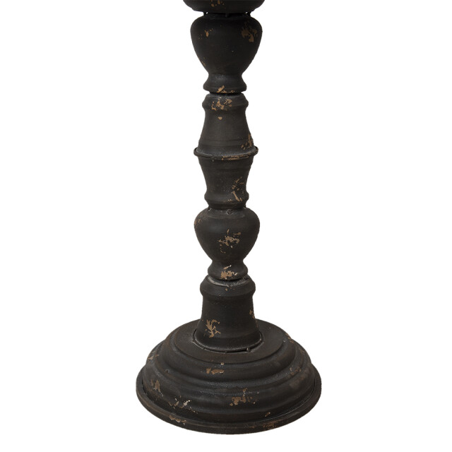 Clayre & Eef Bijzettafel Ø 57x75 cm hout ijzer rond 1365250 large