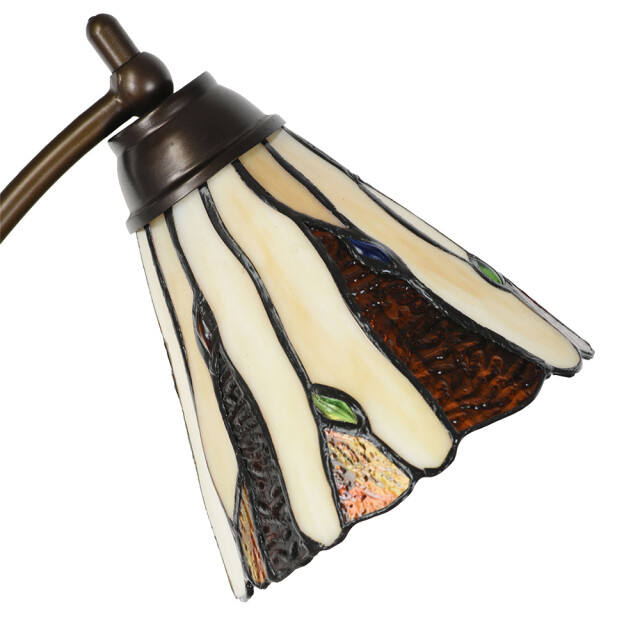 LumiLamp Tiffany tafellamp Ø 27x51 cm glas tiffany bureaulamp 2652440 large