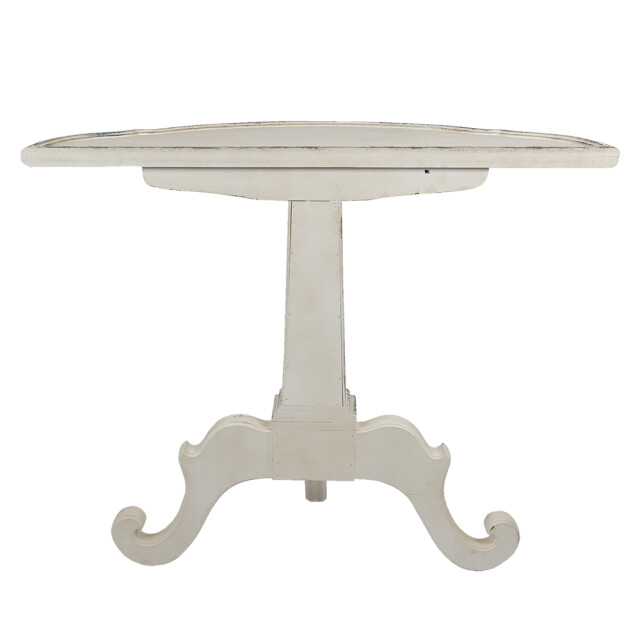 Clayre & Eef Sidetable 100x42x84 cm beige hout wandtafel 1741245 large