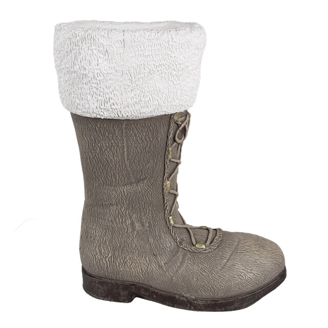 Clayre & Eef Kerstdecoratie beeld laars 37x23x43 cm keramisch materiaal 2959579 large