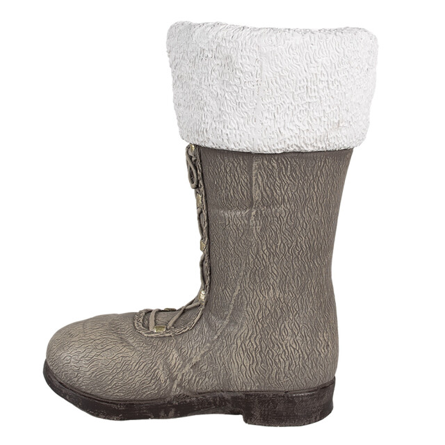 Clayre & Eef Kerstdecoratie beeld laars 37x23x43 cm keramisch materiaal 2959579 large