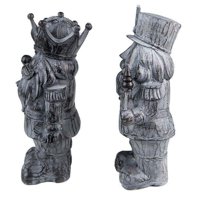Clayre & Eef Beeld notenkraker 21 cm polyresin kerstdecoratie 2201513 large