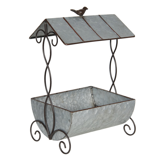 Clayre & Eef Planthouder 43x23x59 cm ijzer rechthoek bloempot 1244558 large