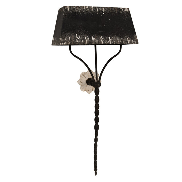 Clayre & Eef Wandlamp 124 cm ijzer muurlamp 2652441 large