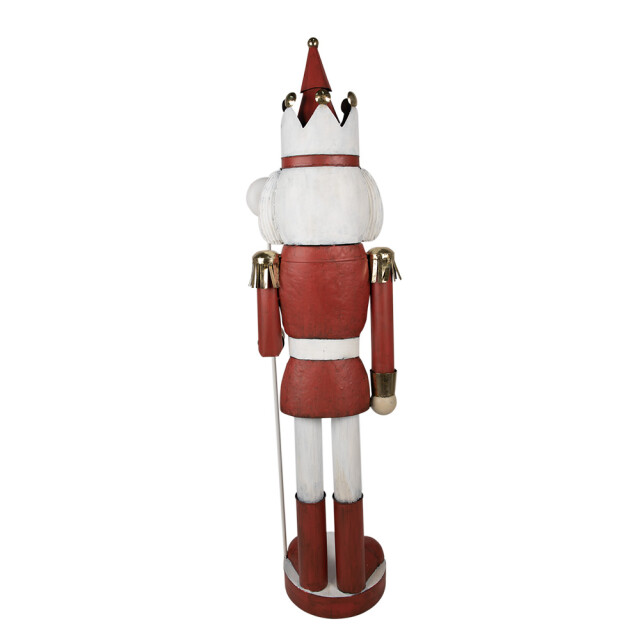 Clayre & Eef Beeld notenkraker 170 cm ijzer kerstdecoratie 2622140 large