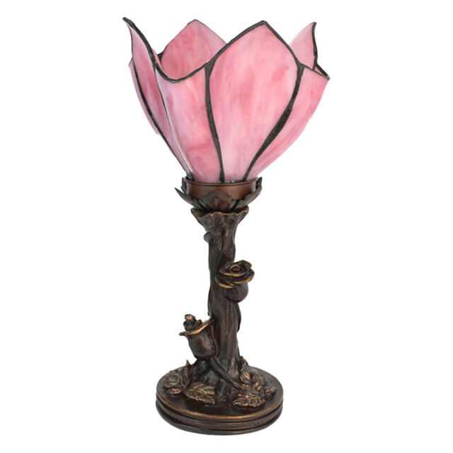 LumiLamp Tiffany tafellamp 32 cm glas tiffany bureaulamp 1980591 large
