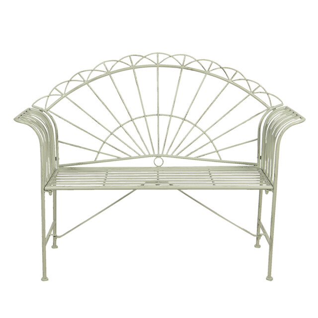Clayre & Eef Tuinbank 123x47x98 cm ijzer rechthoek bank buiten 1094264 large