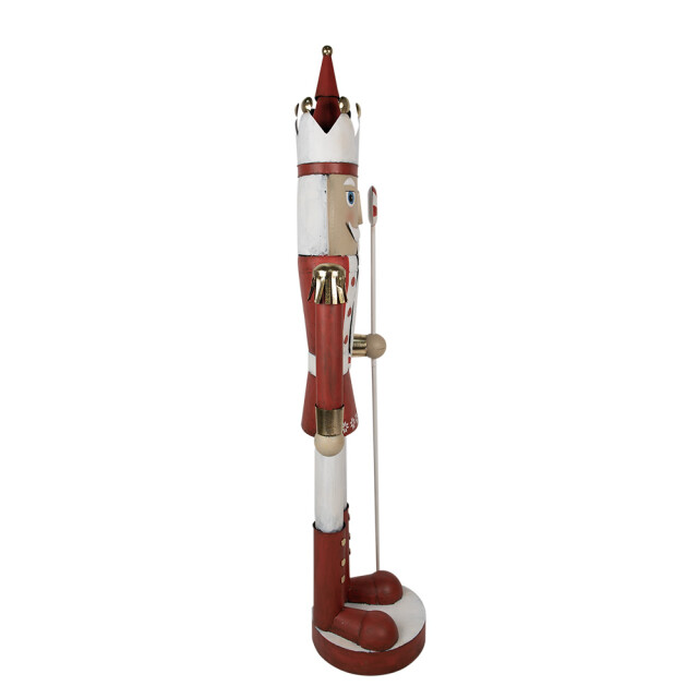 Clayre & Eef Beeld notenkraker 170 cm ijzer kerstdecoratie 2622140 large