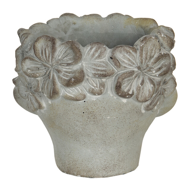 Clayre & Eef Bloempot 30x27x26 cm steen bloempot binnen 1260038 large