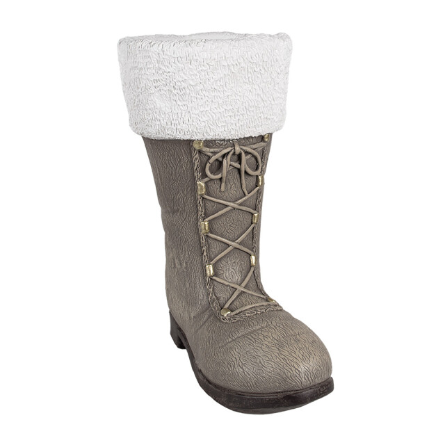 Clayre & Eef Kerstdecoratie beeld laars 37x23x43 cm keramisch materiaal 2959579 large