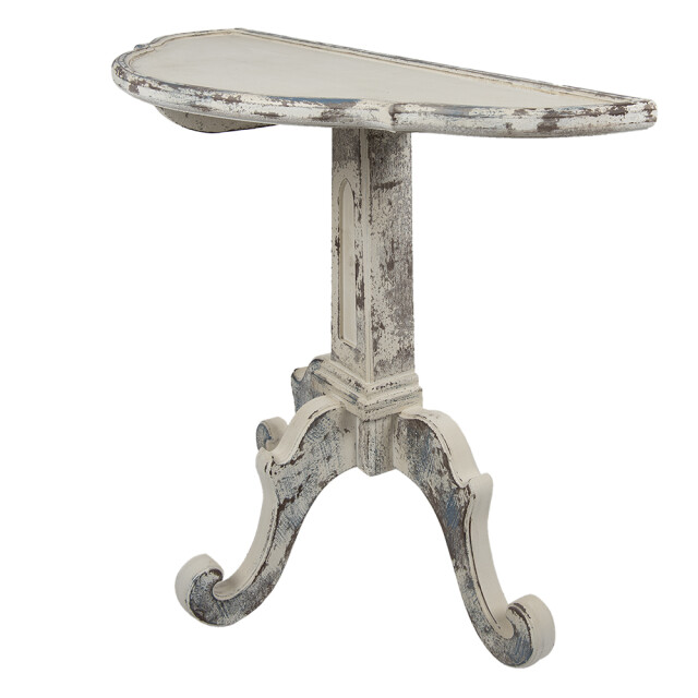 Clayre & Eef Sidetable 100x42x84 cm beige hout wandtafel 1741245 large