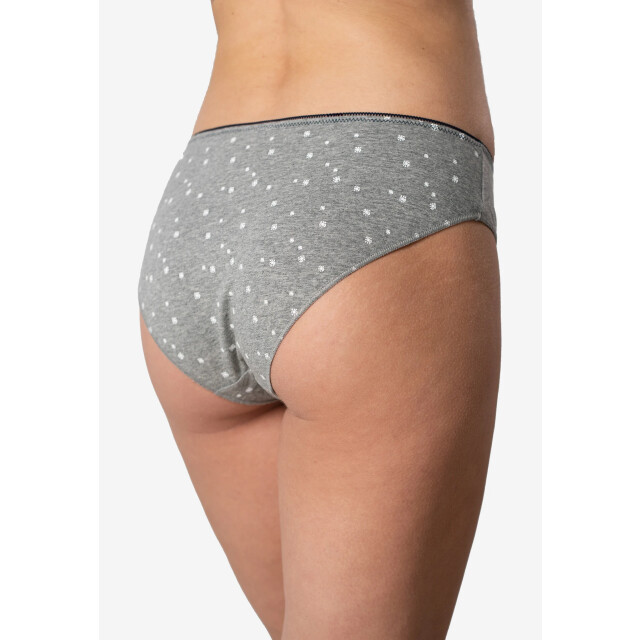 Happy Shorts Dames kerst slips 4-pack rood/wit/grijs/blauw HS-1046 large