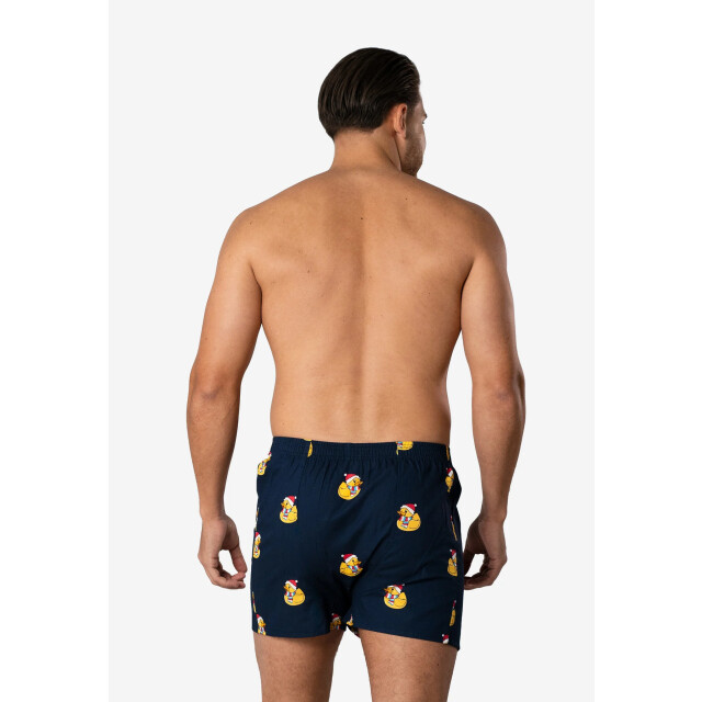 Happy Shorts Heren wijde boxershorts kerst print duck HS-1069 large