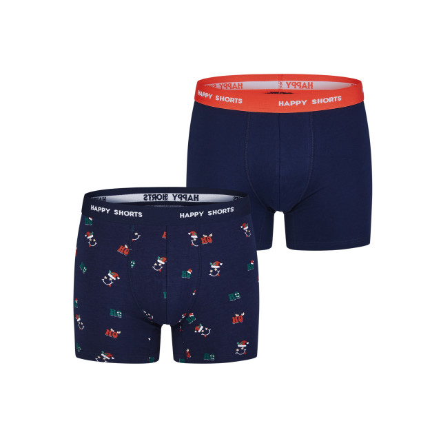 Happy Shorts Heren boxershorts kerst print 2-pack hohoho HS-J-1075 large