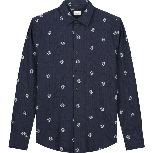 Dstrezzed Ds thomas jacquard shirt 303870-695 large