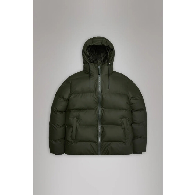 Rains Alta puffer jacket 15120 green 15120 large