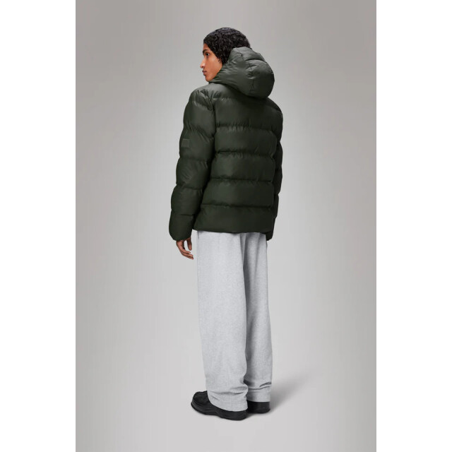 Rains Alta puffer jacket 15120 green 15120 large