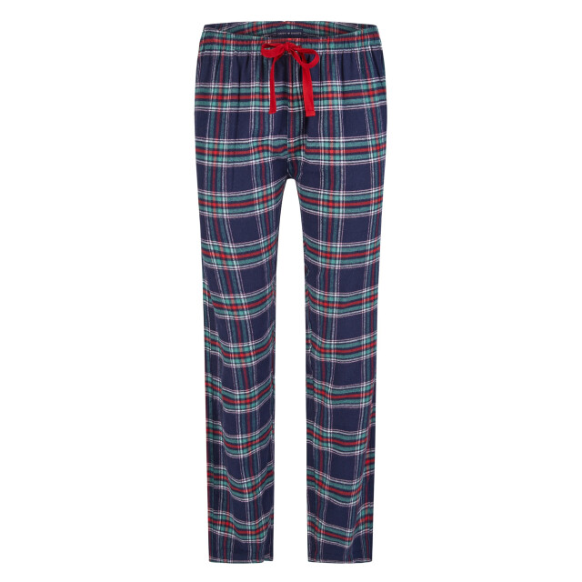 Happy Shorts Dames kerst pyjama set shirt + broek giftbox flanel geruit HS-1053 large