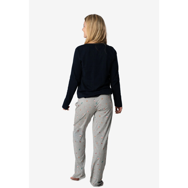 Happy Shorts Dames kerst pyjama set shirt + broek giftbox bakkerij HS-1054 large