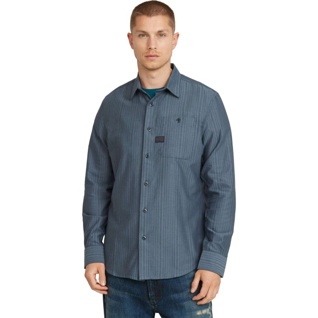 G-Star Bristum 2.0 slim shirt l\s D23553-D743-G782 large