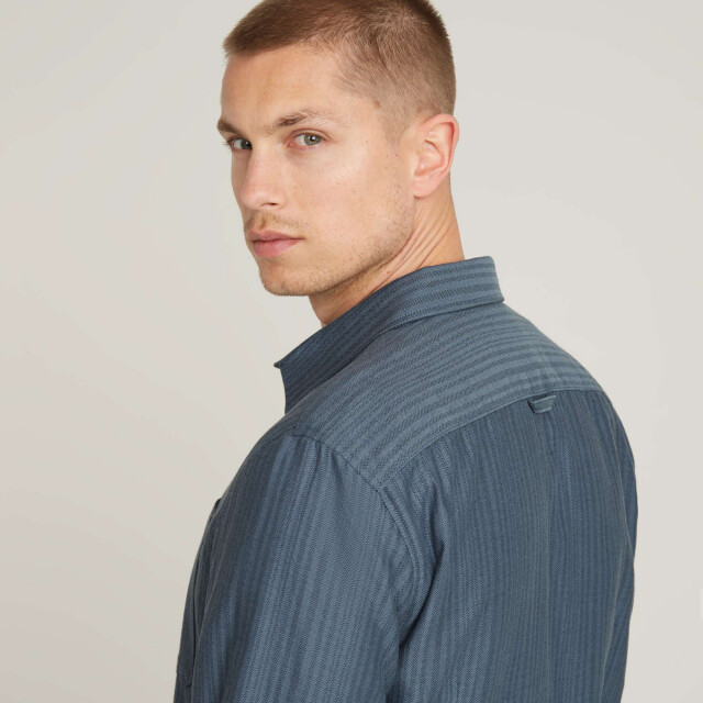 G-Star Bristum 2.0 slim shirt l\s D23553-D743-G782 large