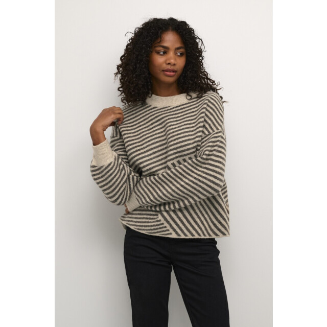 KAFFE Kaverana pull 10509061 taupe sand 10509061 taupe sand large