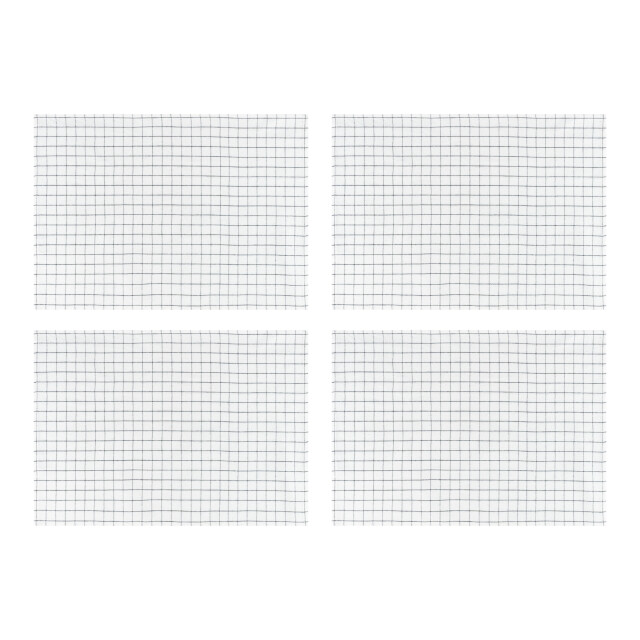 Krumble Theedoek met ruitpatroon klein - set van 4 3016911 large