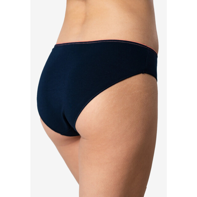 Happy Shorts Dames kerst slips 4-pack roze/blauw/wit HS-1048 large