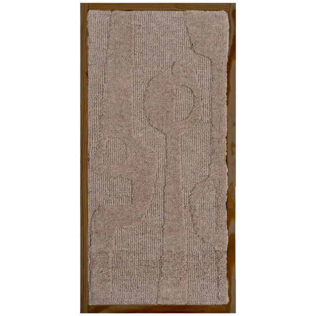 Home67 Wanddecoratie devin wool hanging 40 x 80 cm 2648773 large