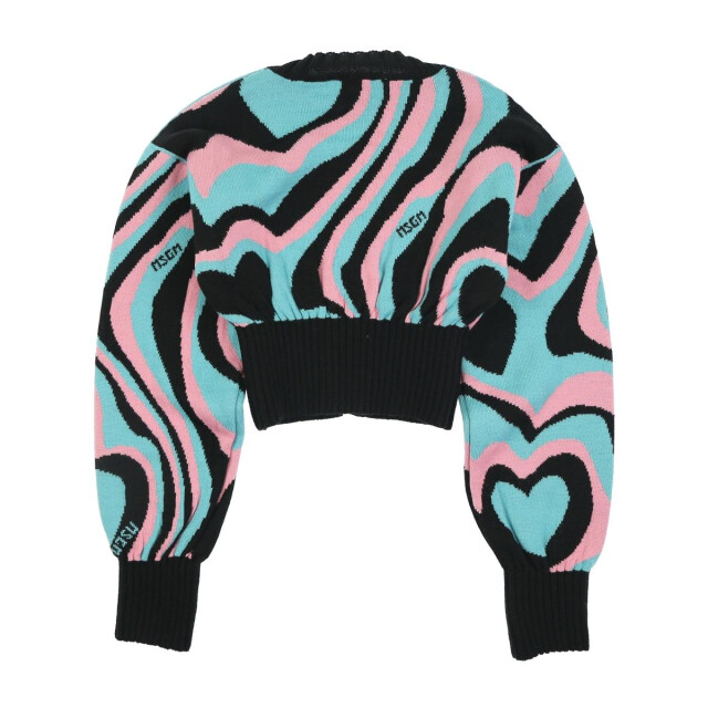 Msgm Kids vest zwart MS027824-200 large