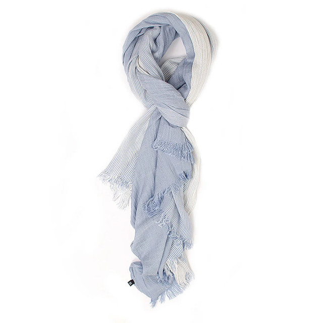 Tresanti Carola | scarf with gradient | sky blue TRSCIA202-801 large