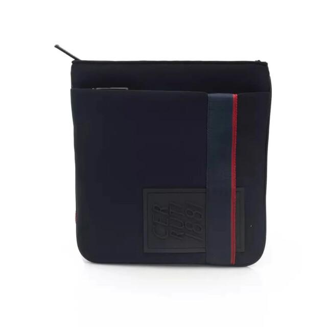 Cerruti 1881 Polyester schoudertas voor mannen Cerruti 1881 Blauwe Polyester Schoudertas voor Mannen large