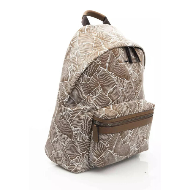 Cerruti 1881 Leren rugzak voor mannen Cerruti 1881 Bruine Leren Rugzak voor Mannen large