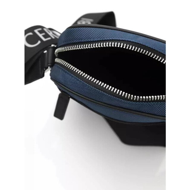 Cerruti 1881 Nylon schoudertas voor mannen Cerruti 1881 Blauwe Nylon Schoudertas voor Mannen large