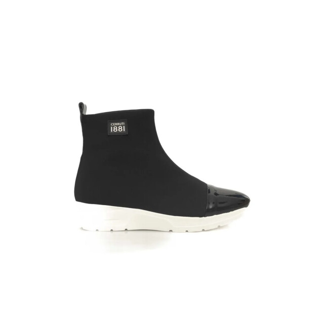 Cerruti 1881 Polyester sneakers voor dames Cerruti 1881 Zwarte Polyester Sneakers voor Dames large