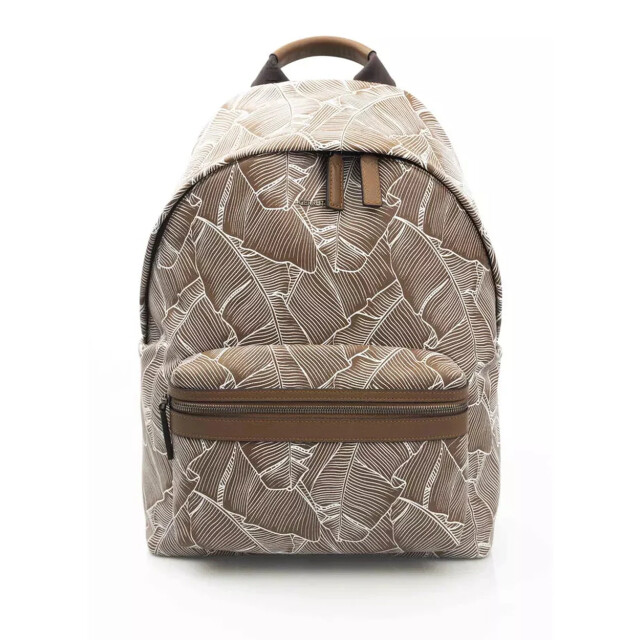 Cerruti 1881 Leren rugzak voor mannen Cerruti 1881 Bruine Leren Rugzak voor Mannen large