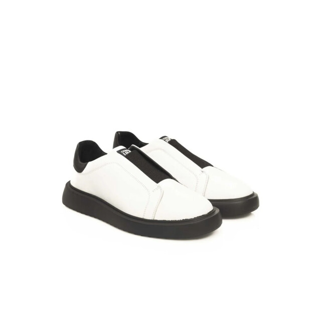 Cerruti 1881 Te leren sneakers voor mannen Cerruti 1881 Witte Leren Sneakers voor Mannen large
