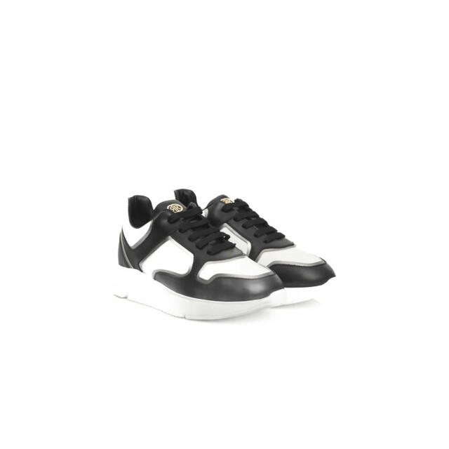 Cerruti 1881 Leren sneakers voor mannen Cerruti 1881 Zwarte Leren Sneakers voor Mannen large
