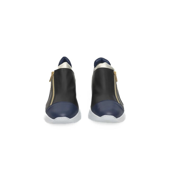 Cerruti 1881 Geitenleren sneakers voor dames Cerruti 1881 Zwarte Geitenleren Sneakers voor Dames large