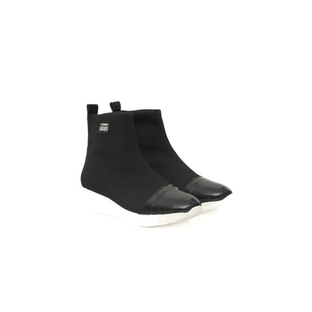Cerruti 1881 Polyester sneakers voor dames Cerruti 1881 Zwarte Polyester Sneakers voor Dames large