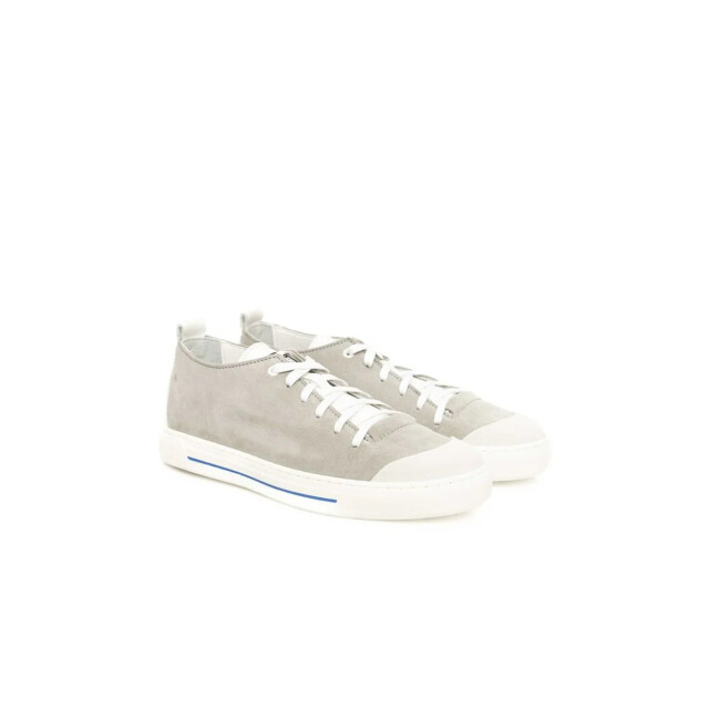 Cerruti 1881 Leren sneakers voor mannen Cerruti 1881 Grijze Leren Sneakers voor Mannen large