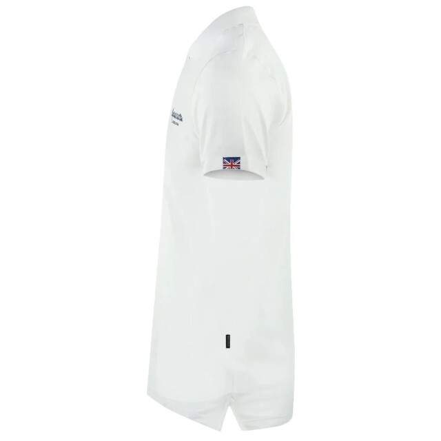 Aquascutum Elegante te katoenen polo Aquascutum Elegante Witte Katoenen Polo large